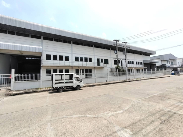 ให้เช่าโรงงาน 1,926 ตร.ม (สีม่วง)ไฟฟ้า 3 เฟสออฟฟิศถนนลำลูกกา ปทุม