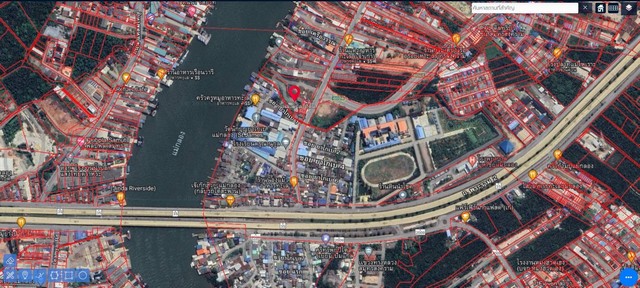 ขายที่เปล่าติดแม่น้ำแม่กลอง ที่ดินบางจะเกร็ง