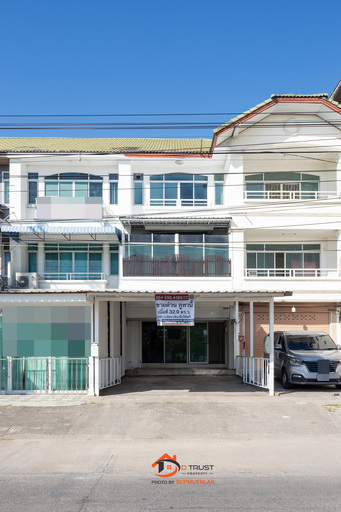 ให้เช่า ตึกแถว 3 ชั้น ตรงข้ามโลตัสคลองหลวง ปทุมธานี 32.9 ตร.ว