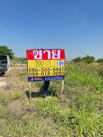 ขายที่ดิน 100 ตารางวา ซอยโป่งตามุข-หนองขยาด ซอย4