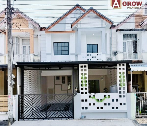 หมู่บ้านณัฐกานต์ ซอยสายไหม 64 ทำเลดี รีโนเวทใหม่ พร้อมเข้าอยู่