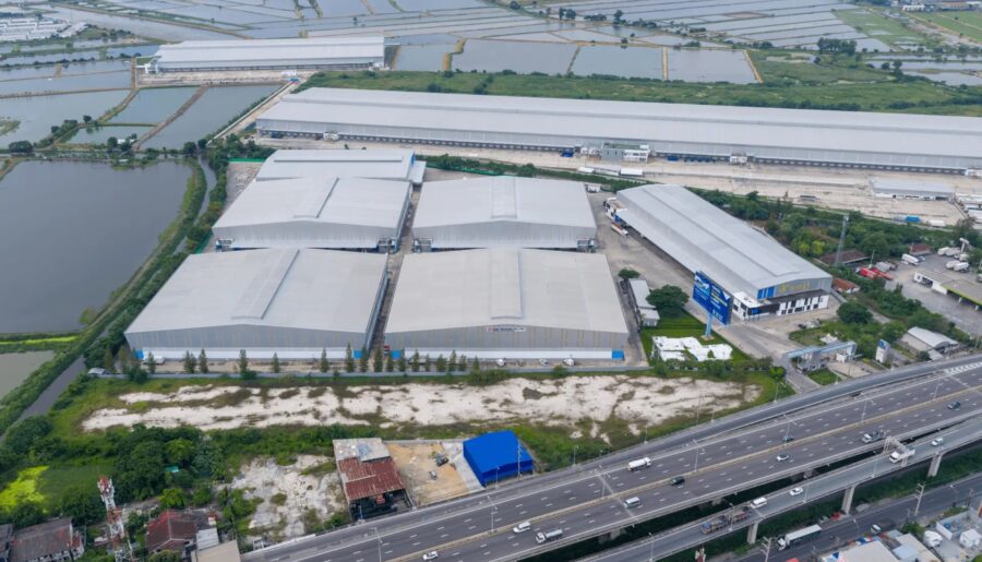 5,060 ตร.ม. บางนา กม.38 ติดถนนบางนา-ตราด ใกล้ทางด่วน ใกล้มอเตอร์