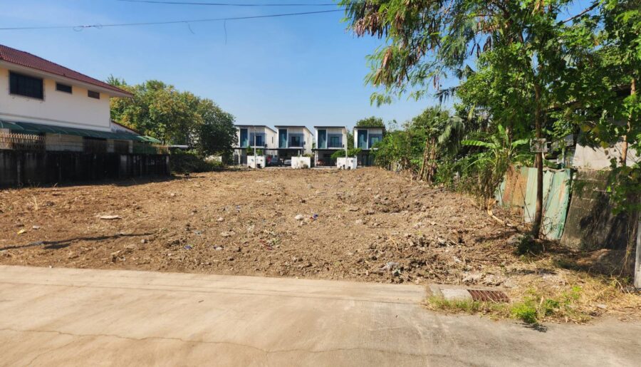 ขายที่ดินเปล่า ถมแล้ว ทำเลศักยภาพสูง ย่านทวีวัฒนา