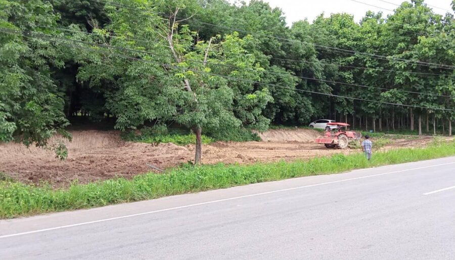 ขายสวนยาง 3.1ไร่ 60 ตรว ติดถนนสายหลัก ทำเลดี อำเภอขุนตาล เชียงราย