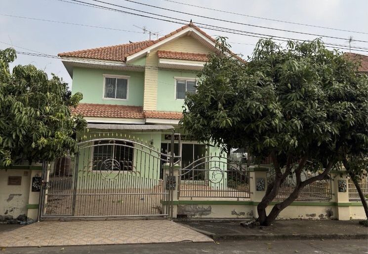 ขายบ้านเดี่ยว 2 ชั้น หมู่บ้านพูนสุขสบาย อำเภอคลองหลวง จังหวัดปทุม