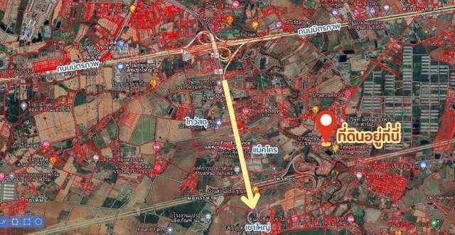 ขายที่ดินปากทางขึ้นเขาใหญ่โคราช ใกล้แหล่งท่องเที่ยว ใกล้รีสอร์ท