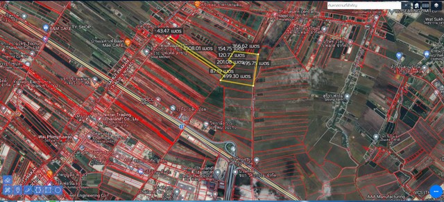 ขายที่ดินเปล่าบางปะกงฉะเชิงเทรา พื้นที่สีส้มจุดรับรองการพัฒนาเมือ