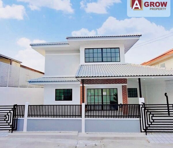 หมู่บ้านเอกกวิน เลียบคลองสอง บ้านสวย รีโนเวทใหม่ ตกแต่งครบ พร้อมอ